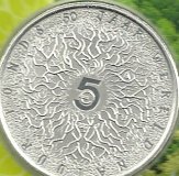 5&euro; - Holanda - SC - A&ntilde;o 2011 - 50 aniversario WNF