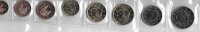 Monedas - Euros - Coleccion en tiras - España - SC - 2022 - 8 monedas