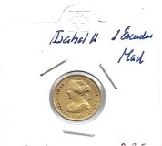 Monedas - Monedas de oro - 545 - España - 1865 - Isabel II - 2 escudos - Madrid
