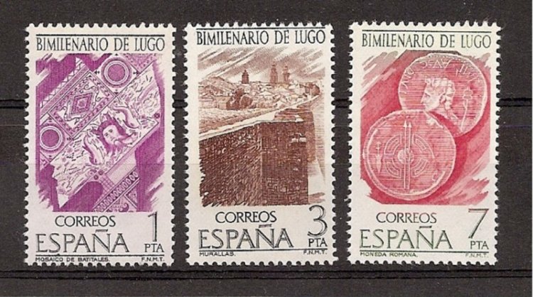 Sellos - Países - España - 2º Cent. (Series Completas) - Juan Carlos I - 1976 - 2356/58 - ** - Click en la imagen para cerrar