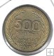 Monedas - Africa - Djibouti - 27 - 1989 - 500 francos