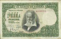 Billetes - España - Estado Español (1936 - 1975) - 1000 ptas - 516 - mbc- - 31/12/1951 - ref: B3449594