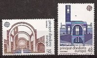 Sellos - Países - Andorra - Correo Español - Series completas - 1987 - 196/97 - **