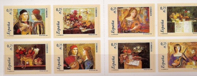 Sellos - Países - España - 2º Cent. (Series Completas) - Juan Carlos I - 2002 - 3925/32 - ** - Click en la imagen para cerrar