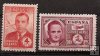 Sellos - Países - España - 1º Cent. (Series Completas) - 0991/92 - **