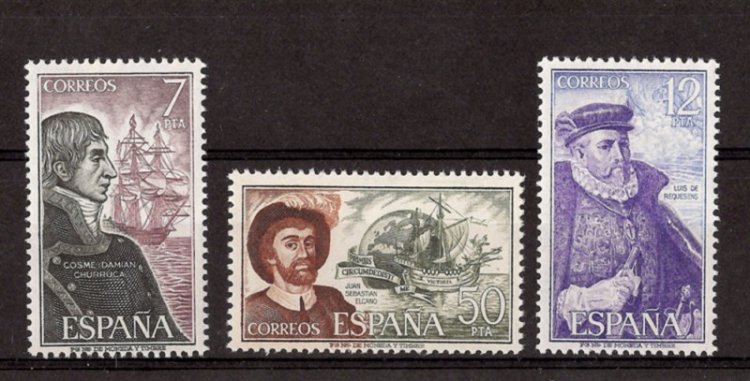 Sellos - Países - España - 2º Cent. (Series Completas) - Juan Carlos I - 1976 - 2308/10 - ** - Click en la imagen para cerrar