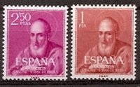 Sellos - Países - España - 2º Cent. (Series Completas) - Estado Español - 1960 - 1292/93 - **