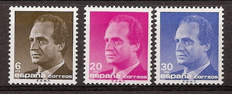 Sellos - Países - España - 2º Cent. (Series Completas) - Juan Carlos I - 1987 - 2877/79 - ** - Click en la imagen para cerrar