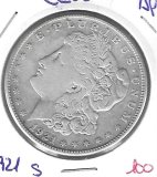 Monedas - America - Estados Unidos - 110 - 1921S - Dolar - Plata