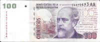 Billetes - America - Argentina - 351 - mbc- - 1999 - 100 pesos - Num.ref: 24070493AA