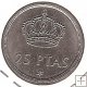 Monedas - España - Juan Carlos I (pesetas) - 1975 *78 - 025 pesetas