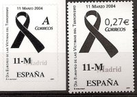 Sellos - Países - España - 2º Cent. (Series Completas) - Juan Carlos I - 2004 - 4073/74 - **