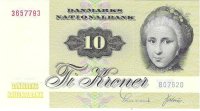 Billetes - Europa - Dinamarca - 48R - SC - 1976 - 10 corona - Num.ref: B0762D