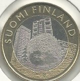 Monedas - Euros - 5€ - Finlandia - Año 2015 - Erizo