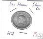 Monedas - Europa - San Marino - 9 - 1938 - 5 liras - plata