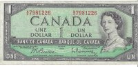 Billetes - America - Canada - 75B - BC+ - 1961-72 - dolar - Num.ref: 5143633