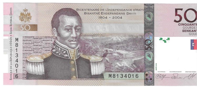 Billetes - America - Haiti - 274 - SC - 2004 - 50 gourdes - Num.ref: M8034016 - Click en la imagen para cerrar