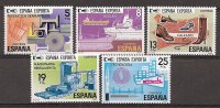 Sellos - Países - España - 2º Cent. (Series Completas) - Juan Carlos I - 1980 - 2563/67 - **