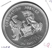 Monedas - America - Barbados - 27 - 1978 - 25 dolares - plata