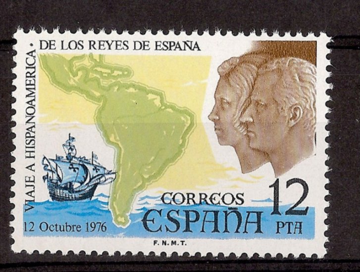 Sellos - Países - España - 2º Cent. (Series Completas) - Juan Carlos I - 1976 - 2370 - ** - Click en la imagen para cerrar