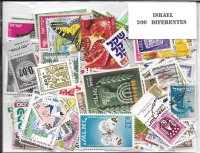 Paises - Asia - Israel - 200 sellos diferentes