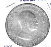 Monedas - Africa - Ghana - 7 - 1958 - 10 shilling - plata