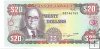 Billetes - America - Jamaica - 72c - SC - 1989 - 20 dolares - Num.ref: EQ746765
