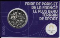 Monedas - Euros - 2€ - Francia - SC - Año 2022 - JJOO Paris 2024 (Morado)