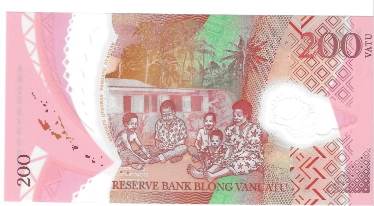 Billetes - Oceania - Vanuatu - 12B - SC - 2020 - 200 vatu - Num.ref: AB20943021 - Click en la imagen para cerrar