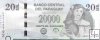 Billetes - America - Paraguay - 238B - SC - 2017 - 20000 guaranies - Num.ref: H52145792