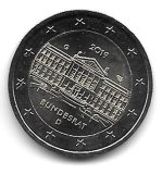 Monedas - Euros - 2€ - Alemania - SC - Año 2019 - Bundesrat