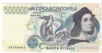Billetes - Europa - Francia - 118 - EBC+ - 1997 - 500000 liras - Num.ref: YA458498E