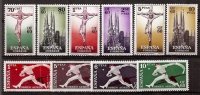 Sellos - Países - España - 2º Cent. (Series Completas) - Estado Español - 1960 - 1280/89 - **