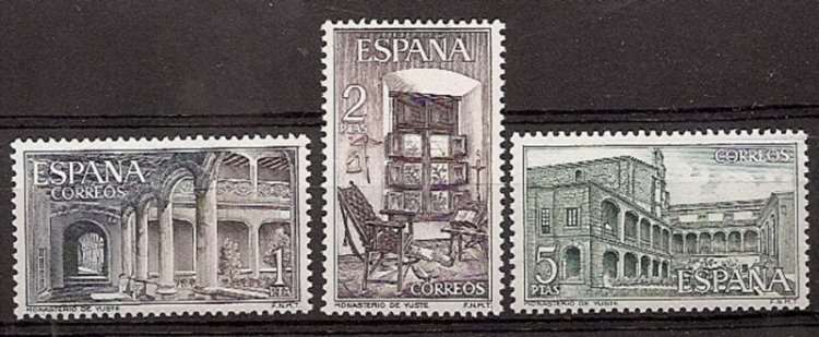 Sellos - Países - España - 2º Cent. (Series Completas) - Estado Español - 1965 - 1686/88 - ** - Click en la imagen para cerrar