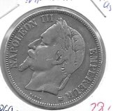 Monedas - Europa - Francia - 799.2 - 1869 - Napoleon III - 5 francos - plata