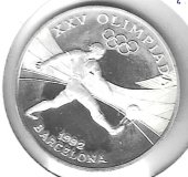 Monedas - Europa - Andorra - 56 - 1989 - 10 diner - plata
