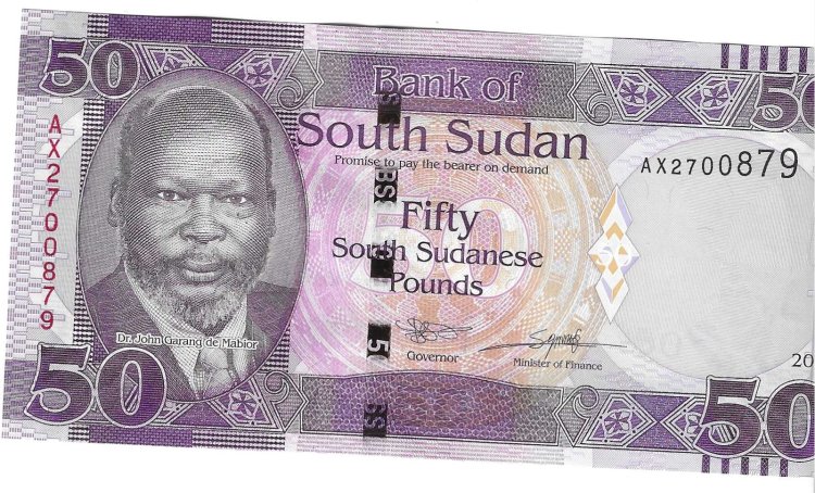 Billetes - Africa - Sudan del Sur - 14 - SC - 2019 - 50 pounds - Num.ref: AX2700879 - Click en la imagen para cerrar