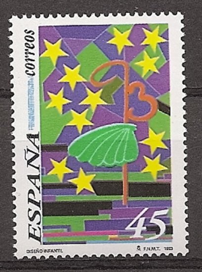 Sellos - Países - España - 2º Cent. (Series Completas) - Juan Carlos I - 1993 - 3269 - ** - Click en la imagen para cerrar