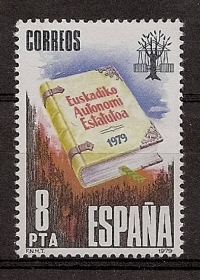 Sellos - Países - España - 2º Cent. (Series Completas) - Juan Carlos I - 1979 - 2547 - ** - Click en la imagen para cerrar