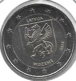 Monedas - Euros - 2€ - Letonia - Año 2016 - Escudo