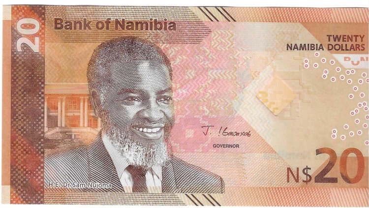 Billetes - Africa - Namibia - 21 - SC - 20 dolares - Num.ref: DD06505443 - Click en la imagen para cerrar