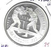 Monedas - America - Cuba - 224.1 - 1989 - 5 pesos - plata