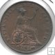 Monedas - Europa - Gran Bretaña - 692 - Año 1827 - 1/2 Penny