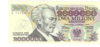 Billetes - Europa - Polonia - 158b - SC - 1992 - 2000000 zlotych - Num.ref: B7478874