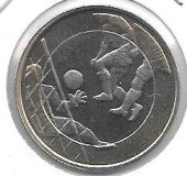 Monedas - Euros - 5€ - Finlandia - Año 2016 - Eurocopa Futbol