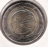 2€ - Portugal - Año 2009 - Décimo aniversario del euro