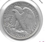 Monedas - America - Brasil - 142 - Año 1944 - 1/2 dollar