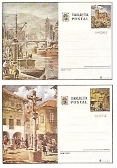 Sellos - España - Enteros Postales - Año 1976 - 113/14 - ** - Click en la imagen para cerrar
