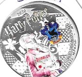 Monedas - Oceania - Samoa - 412 - 2020 - Luna Lovegood