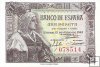 Billetes - España - Estado Español (1936 - 1975) - 1 ptas - 440 - S/C - 1945 - num ref:078514